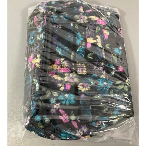 Lug Soprano Bloom RFID Quilted Tote Bag - Floral Black, Unisex, Lead Safe - Picture 6 of 8